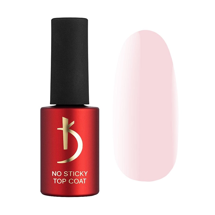 Верхнє покриття для гель-лаку Kodi Professional No Sticky Top Coat Natural Top без липкого шару, 03, 7 мл